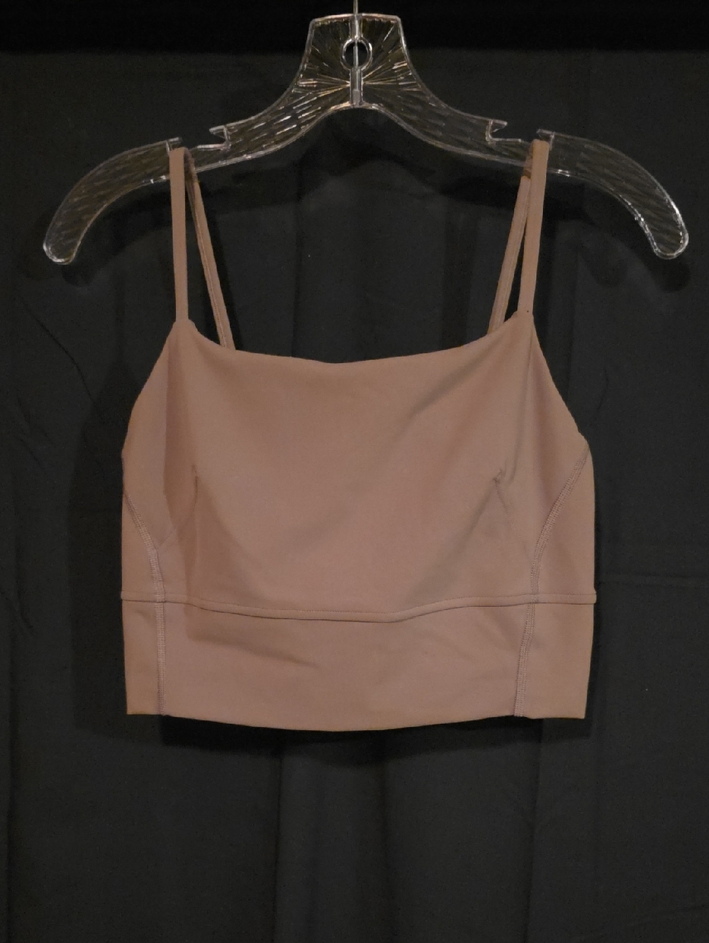 lululemon athletica Blush Beige Cropped Spaghetti-Strap Tank